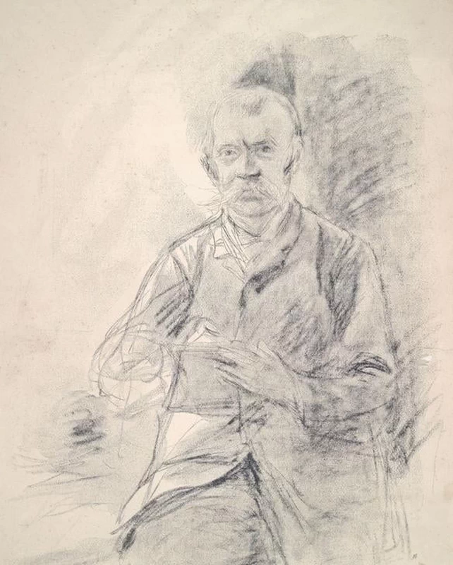 Ritratto dell'artista da Liebermann, 1911 - Berlin, Sammlung Archiv Für Kunst Und Geschichte